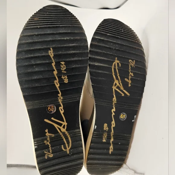 Vintage Havana, Silver and Blue Star Sneakers, Women's Size 6.5 - Picture 8 of 9